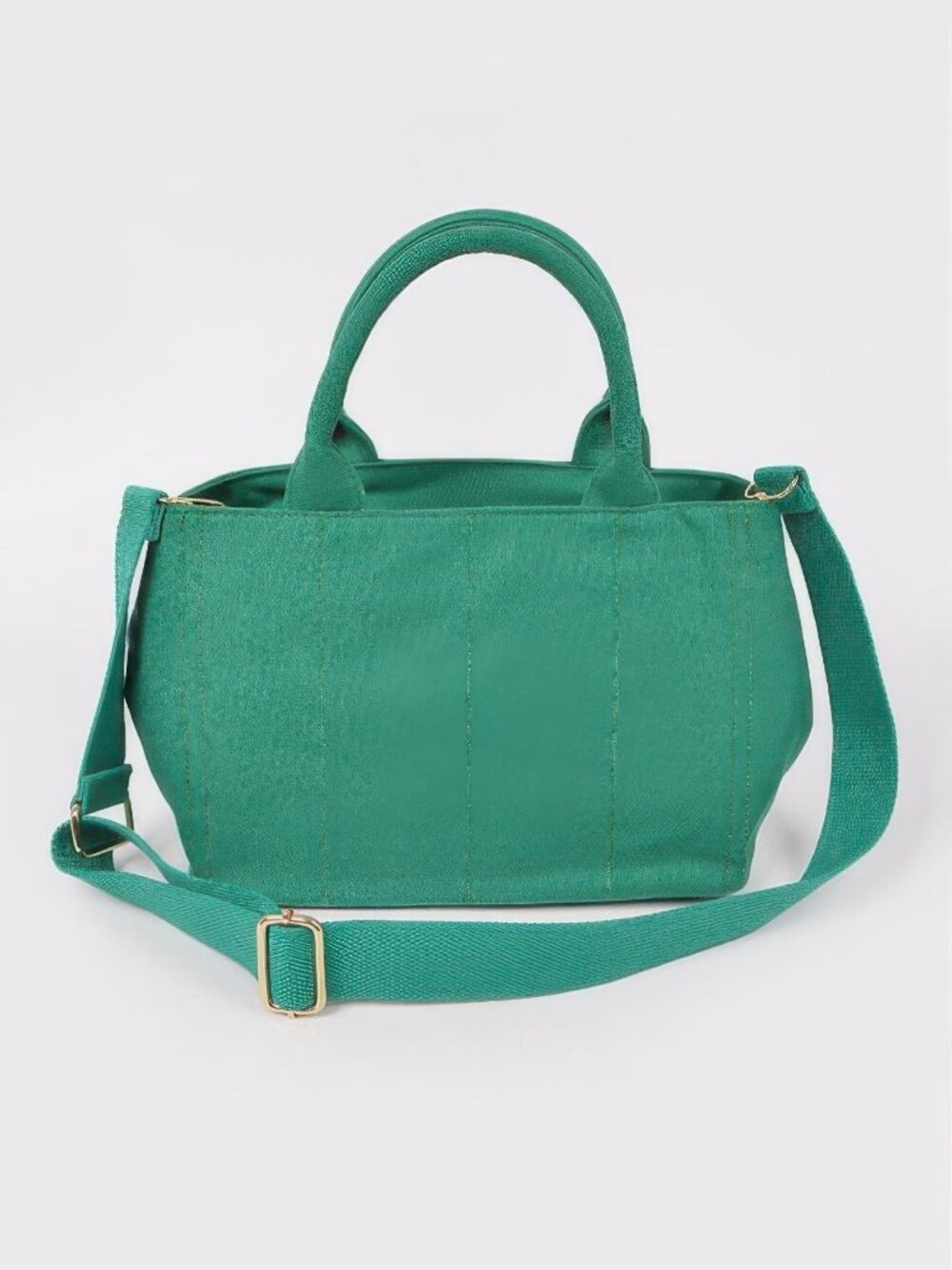 Solid Canvas Tote - Picture 2 of 2